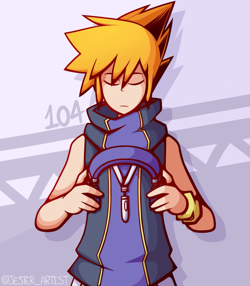 Jester_Artist's tweet image. The World Ends With You is trending cause of KH but i'm just gonna use it as an excuse to be proud of my TWEWY art
#twewy #theworldendswithyou