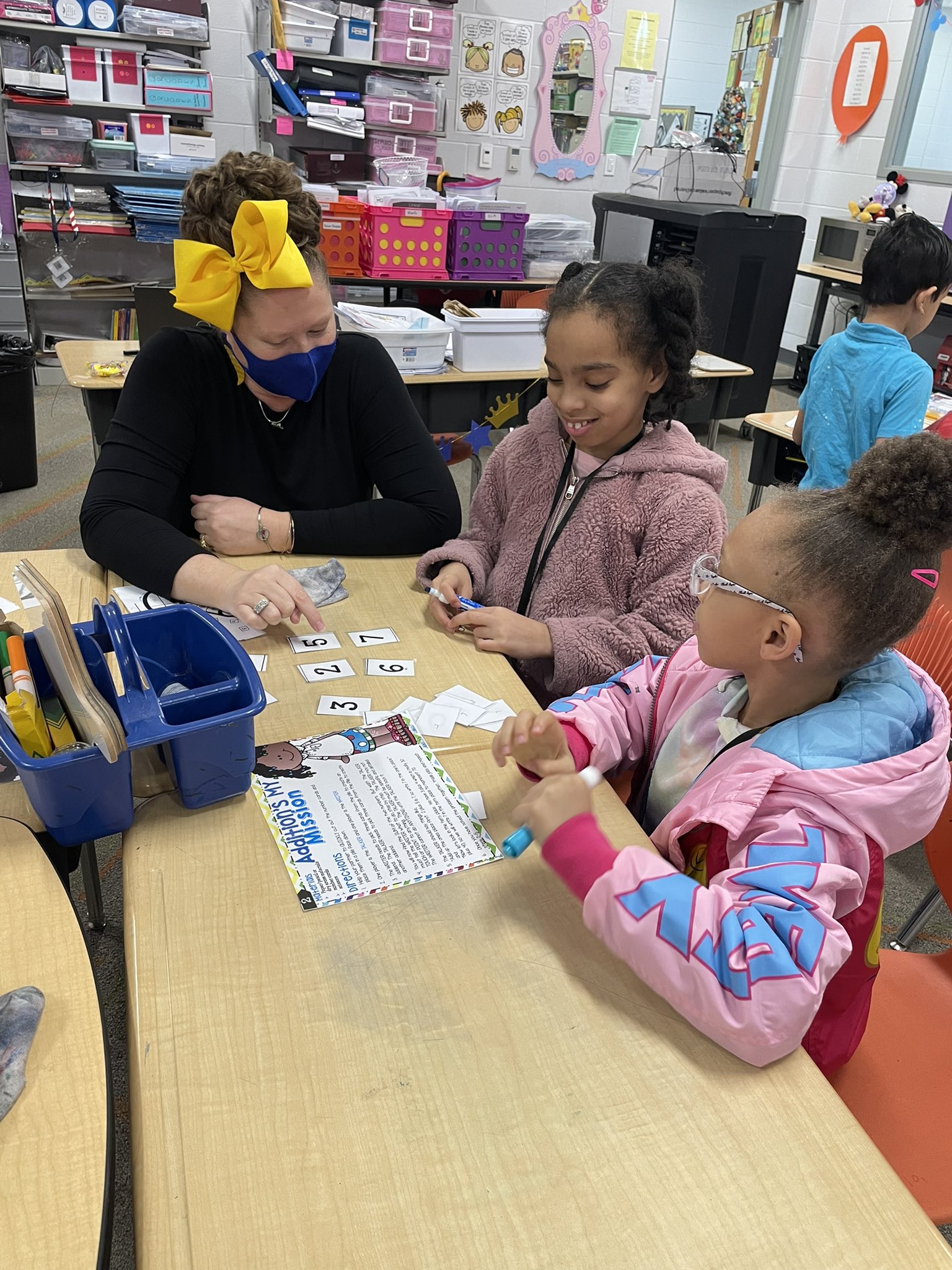 Asha Lambert on Twitter: "Ms. Templeton's 2nd graders are on a mission to  learn addition! https://t.co/Lj9RHFwzcW" / Twitter