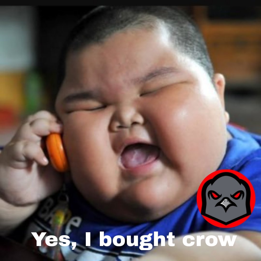 LkshadowB's tweet image. CROW

#Crowcoin #CRO #Crofam #Cronos #CronosChain #BullishAF #1000xgem #cryptocurrency
