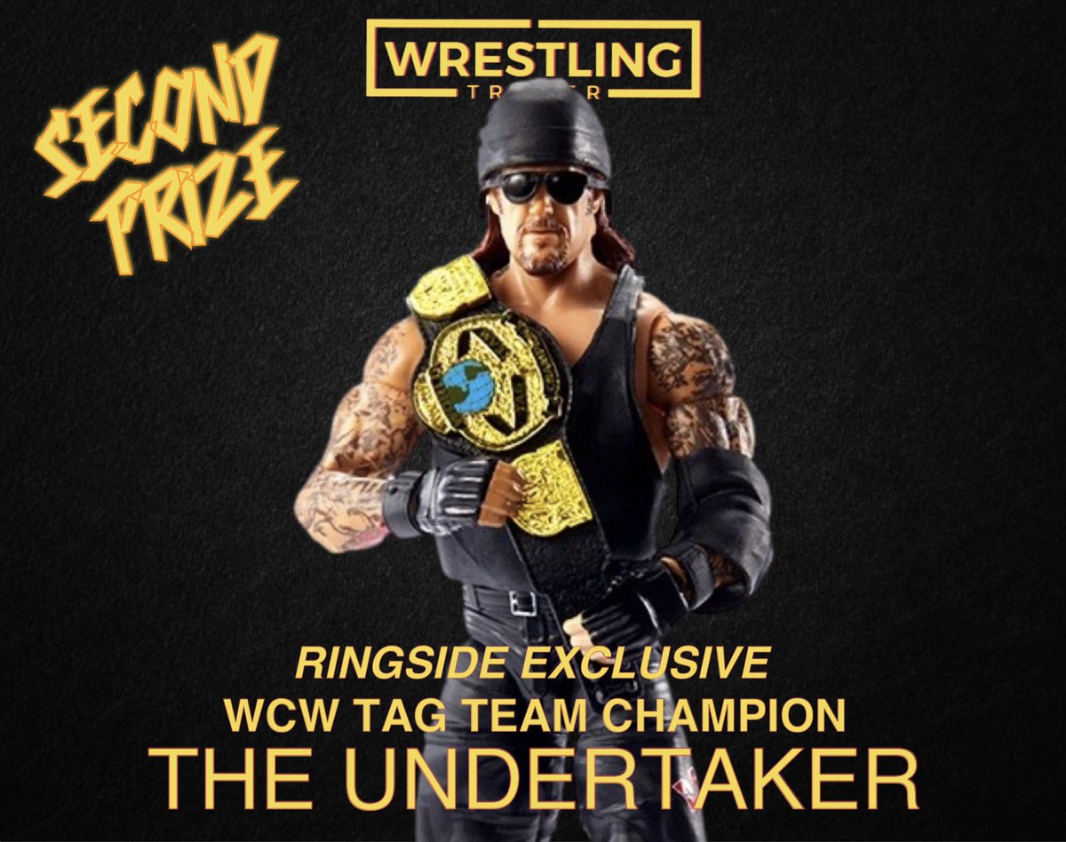 wrestlingtrader's tweet image. 🎉ANNIVERSARY GIVEAWAY🎉

3 PRIZES…🥁

1) Every Chella Toys x Wrestling Trader Exclusive release FREE for the next year (T&amp;amp;Cs below*)

2) Ringside Exclusive WCW Tag Team Champion Undertaker 

3) A £10 gift voucher

To enter, please…

✅Follow us
✅Retweet 
✅Comment ‘Giveaway’