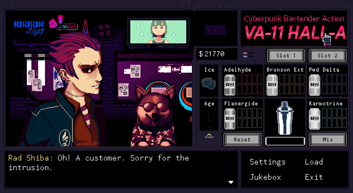 sepiaru's tweet photo. April 2022
1) #The4HeroesofLight (HCBailley's ss from yt): making really slow progress but at least I got to play as a cat
2) VA-11 Hall-A: not actually a bartending game which saddened me but it's interesting nonetheless
3) #MyTimeinPortia: I'm going back for rest of achieves https://t.co/ohHSJZkHOI