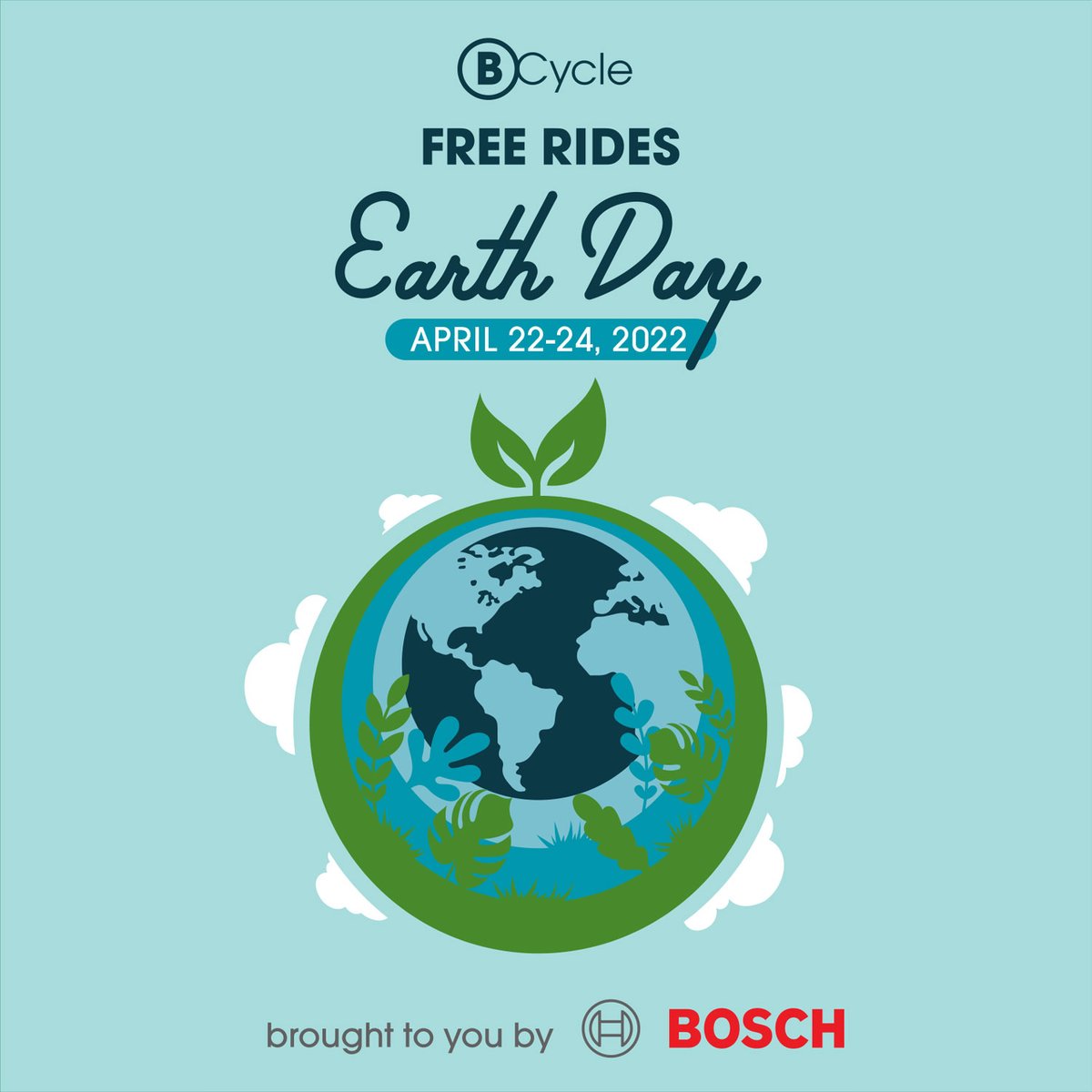 BrowardBcycle's tweet image. BCycle e-bikes use Bosch technology to power your rides across town. This Earth Day Weekend, @boschebikesystems.us is powering free rides with unlimited 60-minute trips. Explore your world, April 22-24 when you unlock Bosch Earth Day Pass. #earthday2022 #BCycleBikeShare