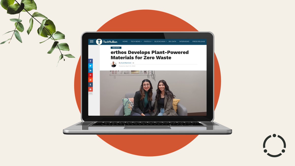 planeterthos's tweet photo. We’re featured in @techbullion a global platform that shines a spotlight on the top stories in the market. Thanks for highlighting the sustainable features of our materials Scott Barnick!
Check out our feature below!
https://t.co/FIIMs4JKyD
#erthos #leaders #technology https://t.co/8HDmoMOBtD