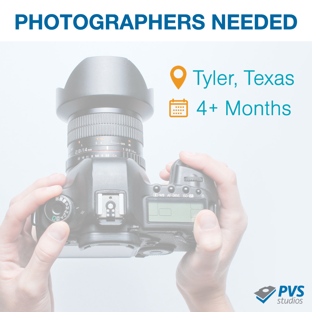PvsStudios's tweet photo. PVS is hiring contract product photographers!

•4+ Month Project
•Location: Tyler, Texas
•Lodging/Travel Reimbursable for non-local hires

View more details or apply here: 
https://t.co/uV9phK3Ikq https://t.co/tJeotiitvx