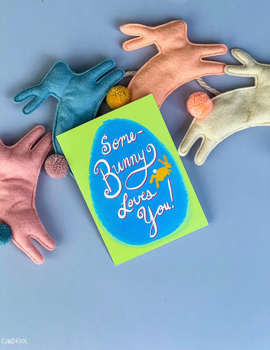 CardFool's tweet image. Hop online to send a sweet #HoppyEaster card!