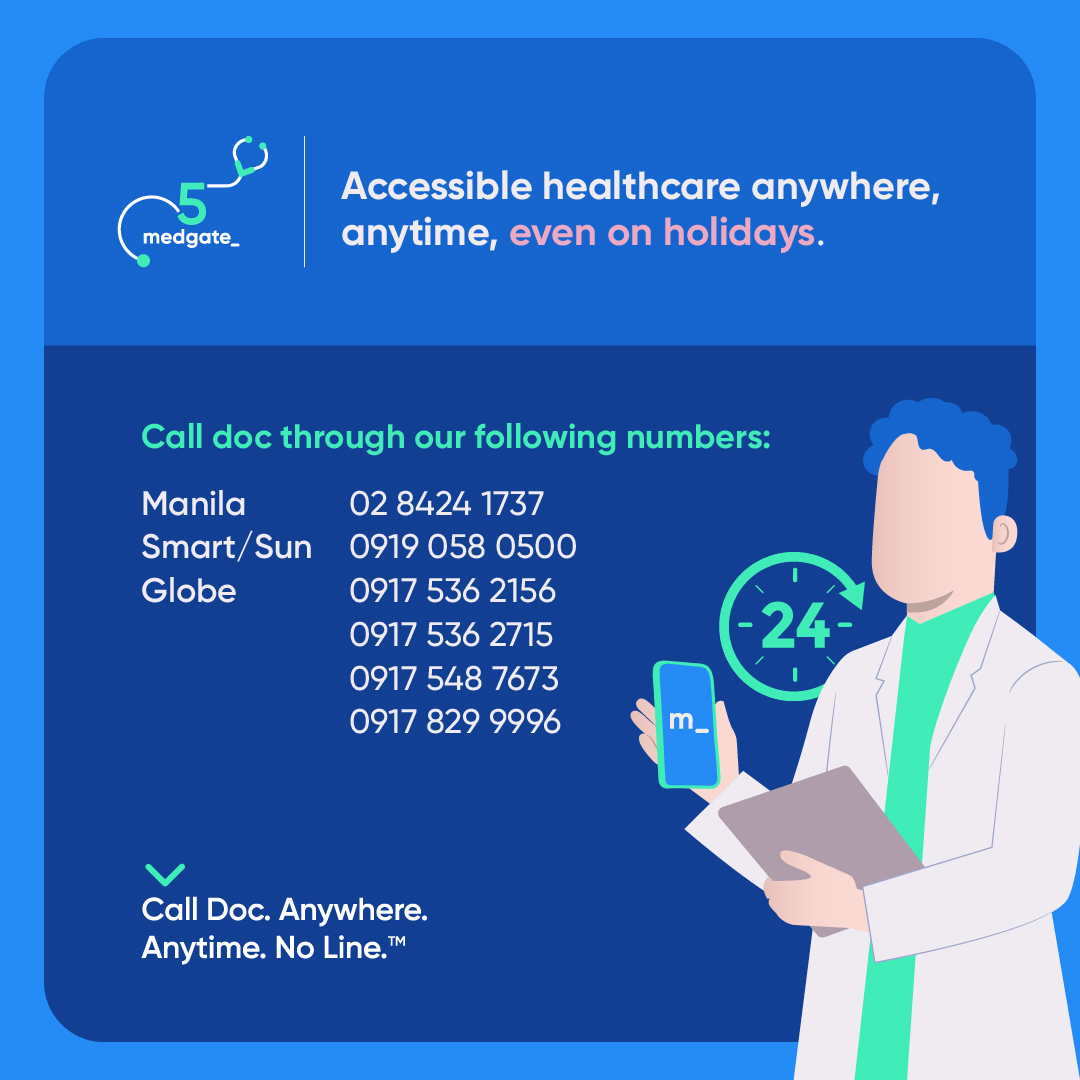MedgatePH's tweet image. For us Filipinos, Semana Santa is observed with solemnity. During this time, most establishments, and even clinics may be closed. Don't worry, our specialist doctors are still available to you 24/7, wherever you are during this Holy Week! ​

#HolyWeek #Medgate #CallDoc