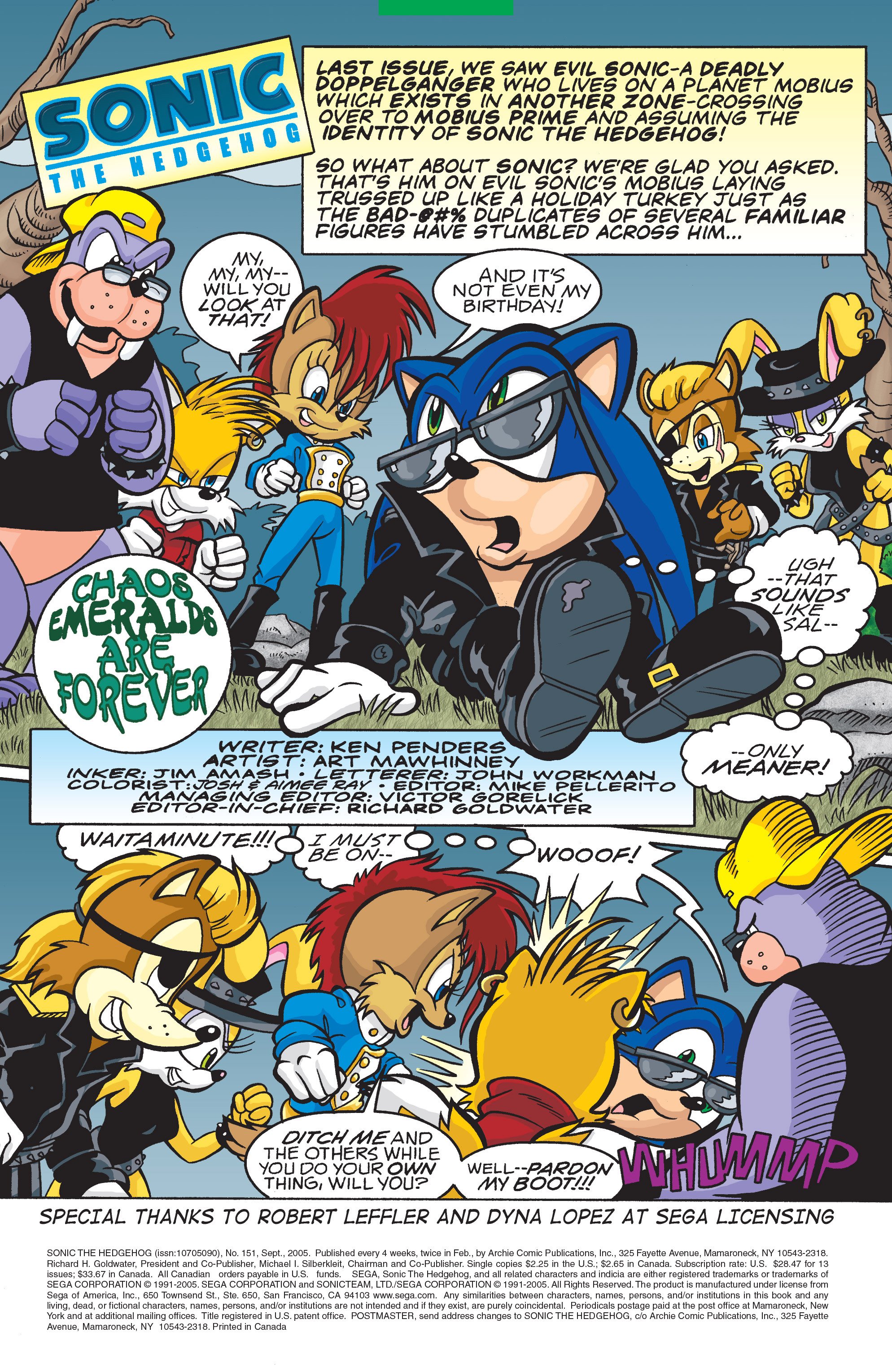 Thanks Ken Penders — Sonic Prime!