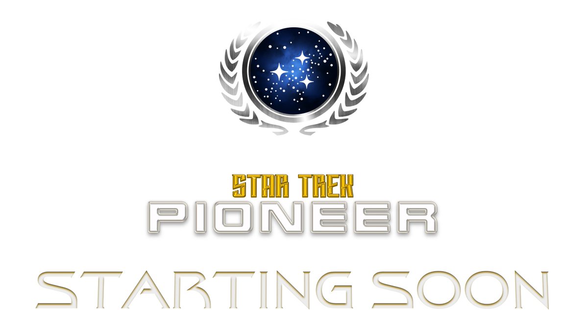 Come Trek with us! Starting the second chapter of Star Trek: Pioneer, our Star Trek Adventures #ttrpg #actualplay series. Starting in a bit.