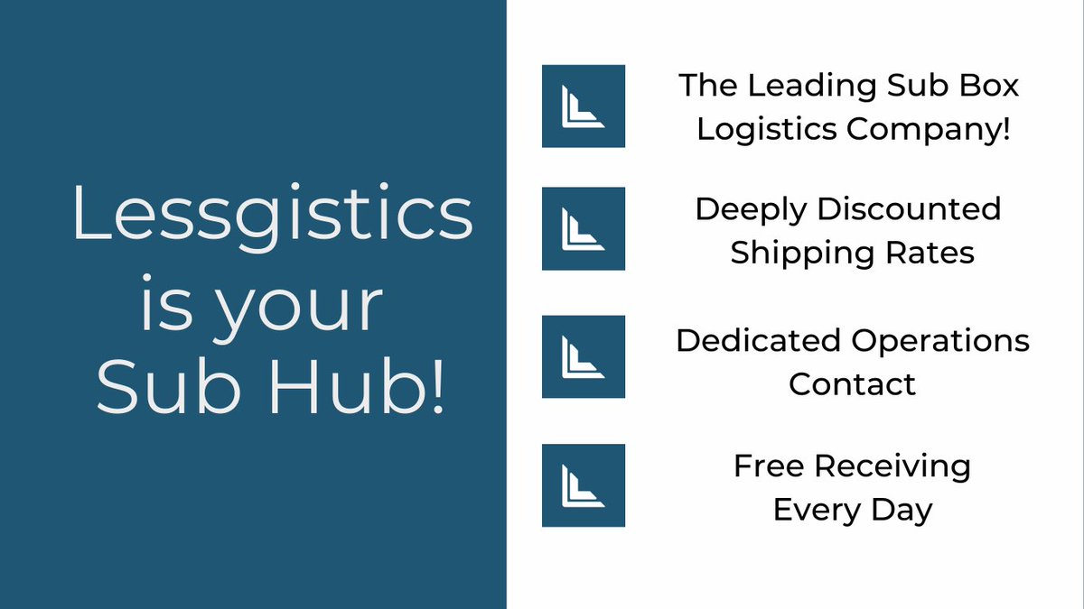 lessgistics's tweet photo. We continue to onboard new subscription box companies that are looking for high quality kitting at an affordable price.

If you are (or know) a sub owner we should chat! https://t.co/DC1mPzHyaJ