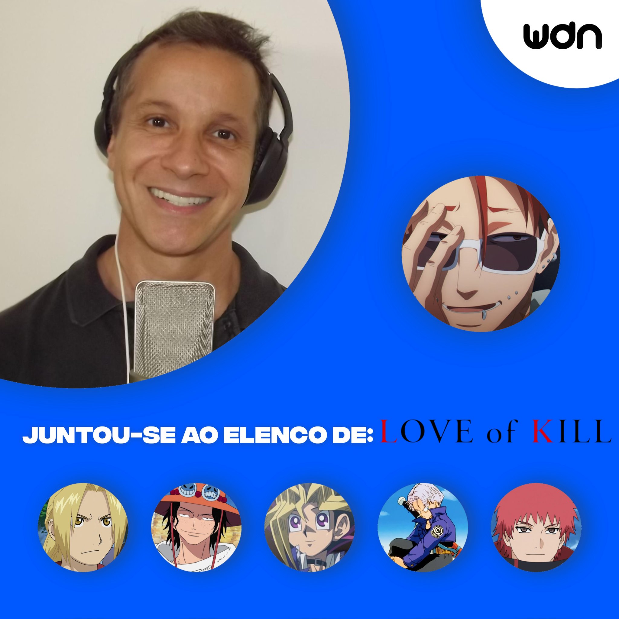 WDN - World Dubbing News on X: 🎙️ Dublagens Marcelo Campos se junta ao  elenco de One Punch Man como Suiryu.  / X