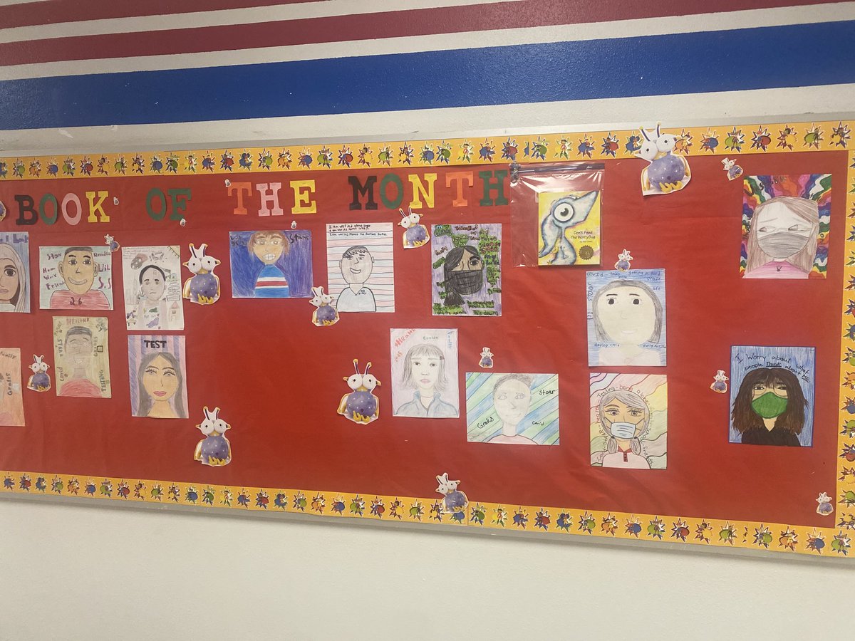 BarbaraBalderra's tweet photo. Students really enjoyed the book of the month. “Don’t Feed the Worry Bug”😀Worry self portraits and Worry dolls. #5thgradersrock!!!! @rmorales_HDHES https://t.co/MPJz3TCU0D