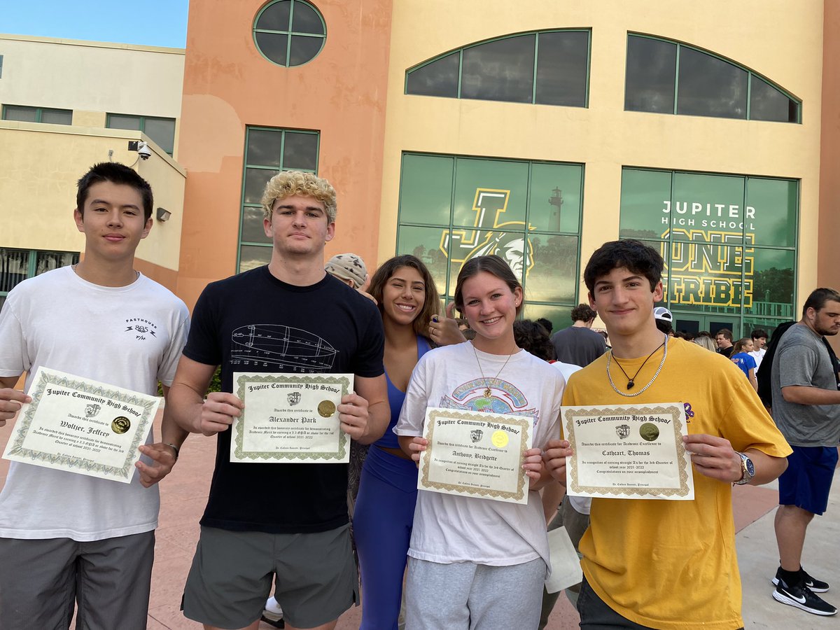 Jupiter High School tweet media