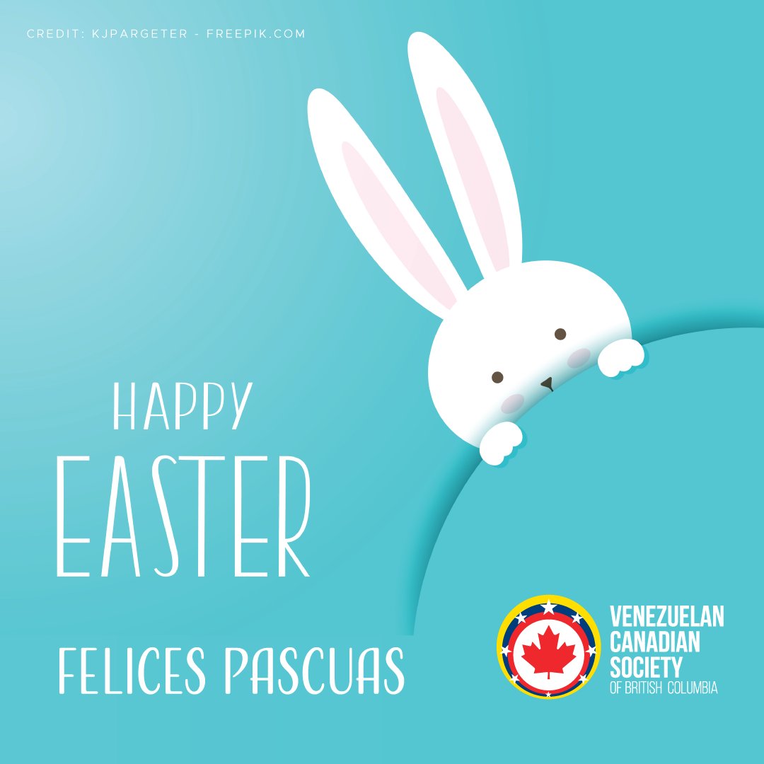 VCSBC's tweet photo. Celebrate this day with love, peace and bliss. Happy Easter! / Celebra este día con amor, paz y felicidad. ¡Felices Pascuas!
#HappyEaster #FelicesPascuas #FelizPascua #SemanaSanta #venezolanosenbc #Venezuela #Canada #VenezolanosEnBC #VCSBC https://t.co/eK2ocsey7w