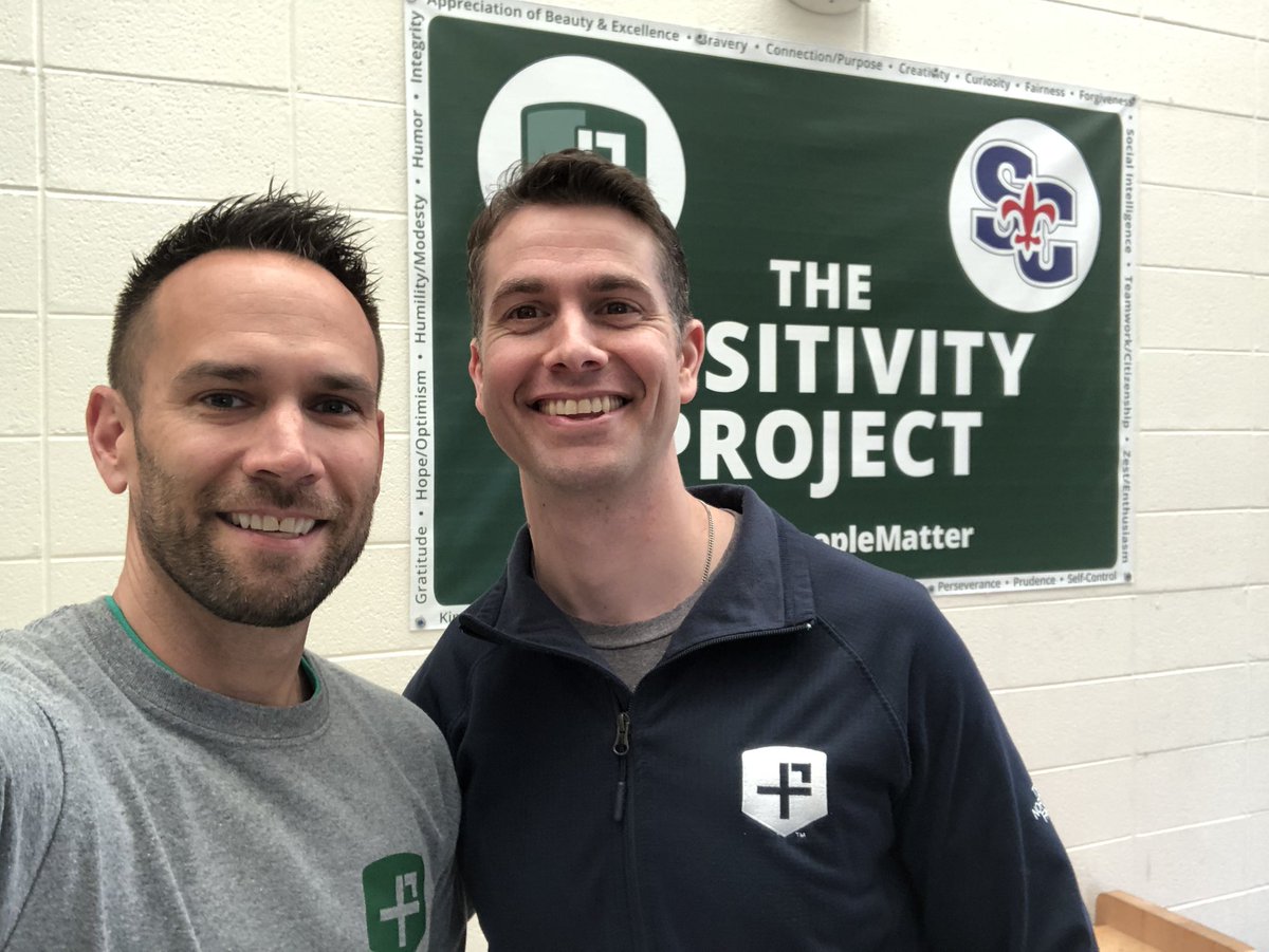 MrDomagalski's tweet photo. Honored to host @JaBry20 &amp; @Teach92 at #SCMSrocks earlier this week!  The @PosProject is on 🔥 in Michigan!  Best project/program with electives classes for building character &amp; positive relationships.  Who’s next?  Check out @PosProject at https://t.co/vA6rQU2RsI https://t.co/78a8EdAkVa