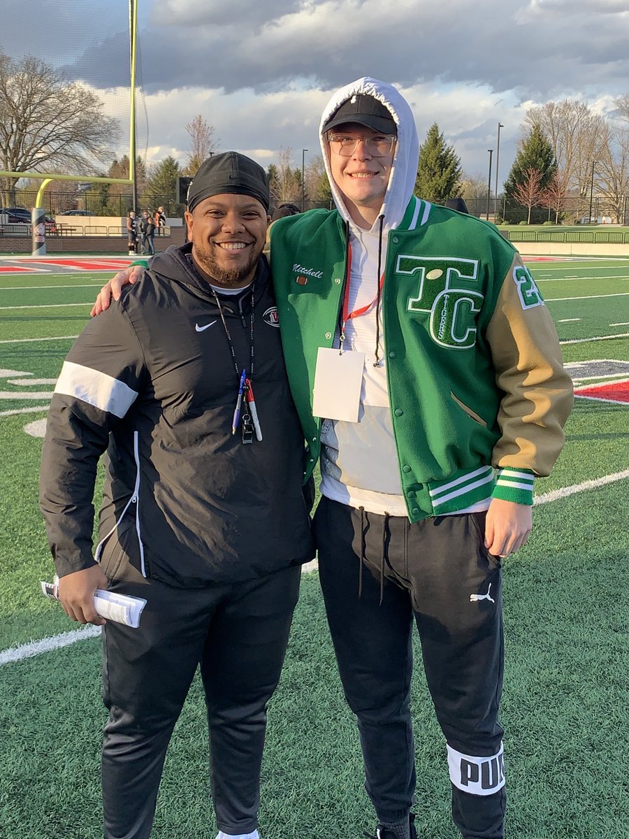 Mitchell934's tweet image. I had a great time today ⁦@IndWesleyan_FB⁩. Thank you coach ⁦@Coach__AT⁩ and  ⁦@CoachBeyerIWU⁩ for having me.
⁦@TheSupercop2366⁩ 
⁦@CoachKegley9⁩ 
⁦@TCTigerFB4Life⁩