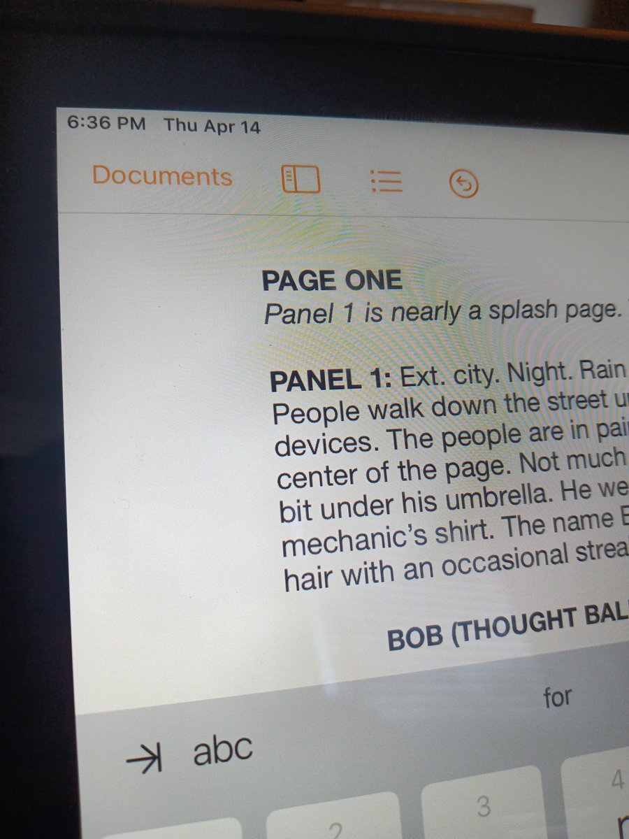 ComicsbyKurt's tweet image. Here's something I haven't done in a while. #comicbook #comicbookscript  #writing