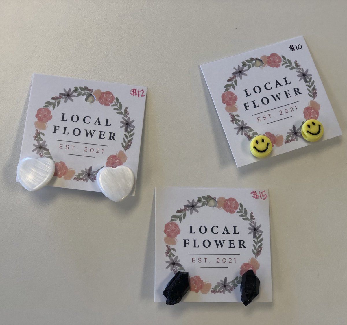 raysfunkyjewels's tweet image. My first round of jewelry out at Local Flower in Jackson, TN!!!