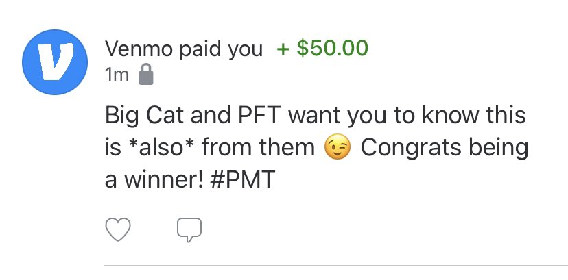 Reinvest this in the <a href="/BSSportsbook/">Bullshit Sportsbook</a> thanks <a href="/BarstoolBigCat/">Big Cat</a> <a href="/PFTCommenter/">PFT Commenter</a> <a href="/PardonMyTake/">Pardon My Take</a> thanks guys and <a href="/Venmo/">Venmo</a>