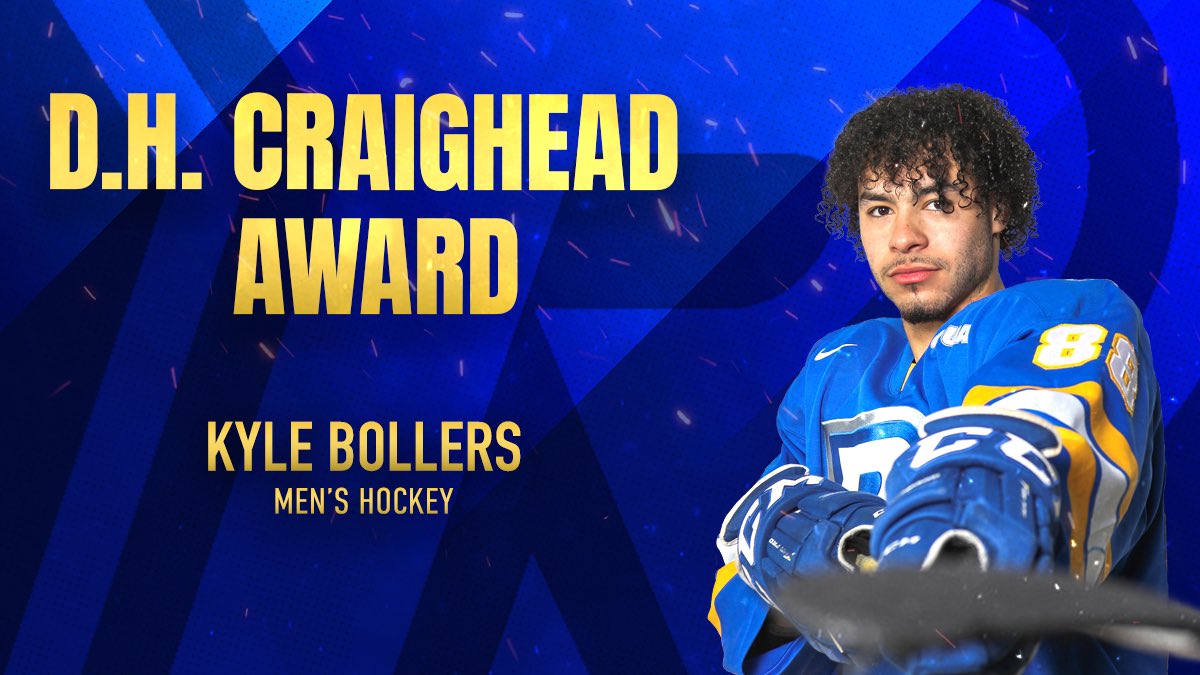 The 2021-22 D.H Craighead Award goes to @MHKY’s Kyle Bollers!

Congratulations, Kyle👏

#weRrams