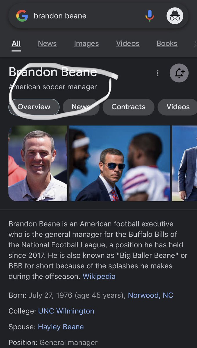 PetrieCann's tweet photo. Google Brandon Beane… 😮@BuffaloBills @brandonbeane17 https://t.co/A7Ijt2HnXd