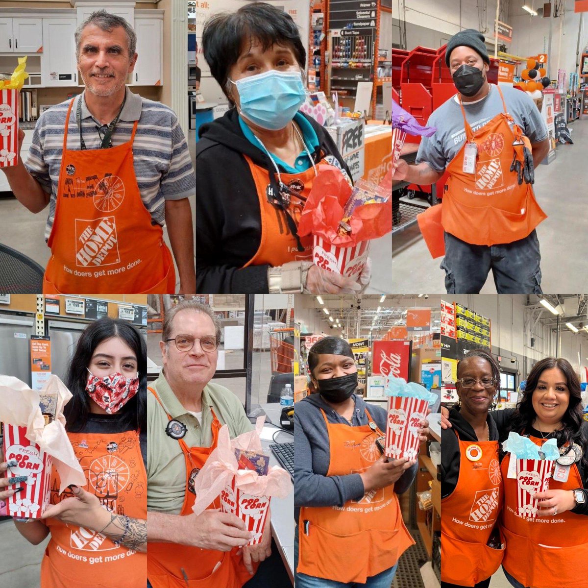 Recognizing a few of our Outstanding🌟HD Associates driving Home Services at The HammerHouse#0662!!!!!! Thank you and Keep on Doing Amazzzzing Thingssss!!!!