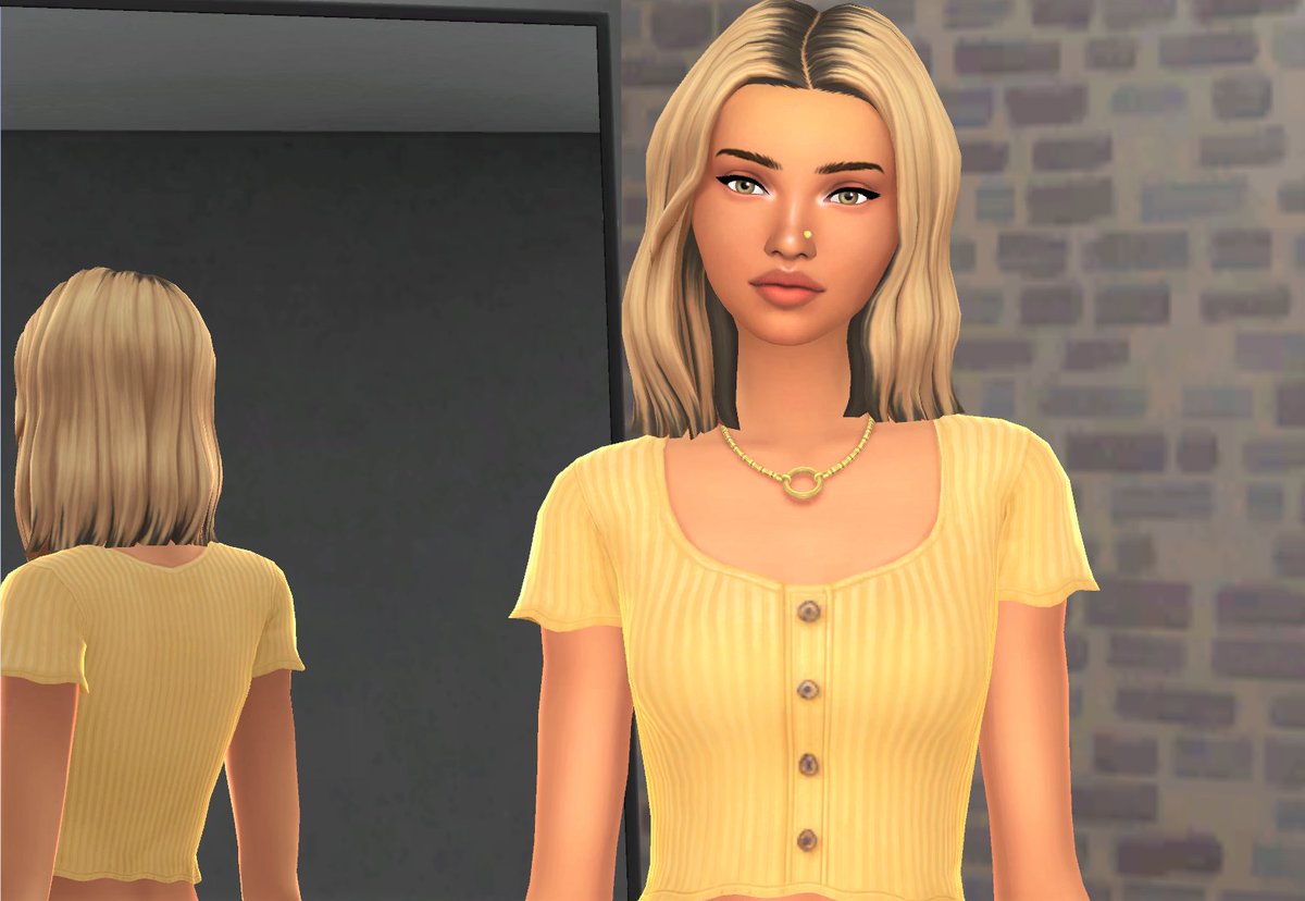 SimsByFairy's tweet photo. The new hair is so cute 😍 #thesims4 #nocc https://t.co/qjrtjUpDlV