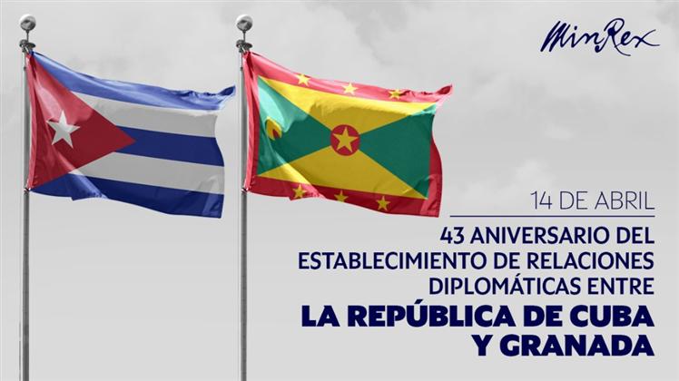 Celebración del 43 aniversario del establecimiento de las relaciones bilaterales entre #Cuba y #Granada.
#FEEMMatanzas