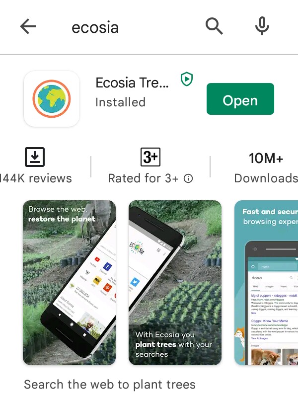 jung_ggukkie's tweet photo. :Hi, use Ecosia when searching instead of chrome and google. Each search is equivalent to one tree planting
#LetEarthBreathe
#ClimateChangeAwareness
#scientistsprotest https://t.co/IzaTqtpG1y