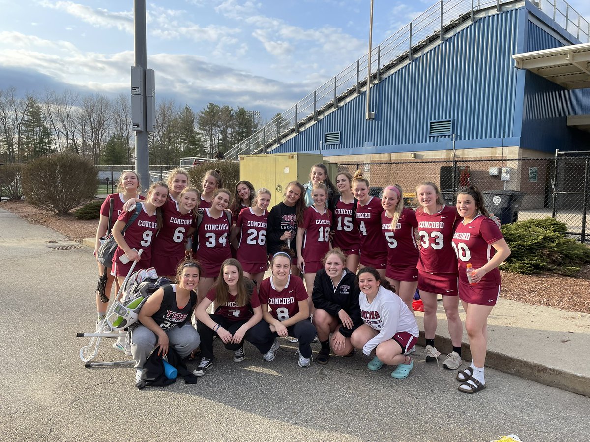 CHSTideGirlsLax's tweet photo. Great first win on the road @CHSTideGirlsLax! 19-11 over Nashua North. Goals by Martinson (8 goals), Norton (4 goals), Leuci (3 goals), Payne (goal), Mulkerron (goal), Assists by Martinson, Norton, Payne, Philbrook. https://t.co/ZSu5P8DYtQ