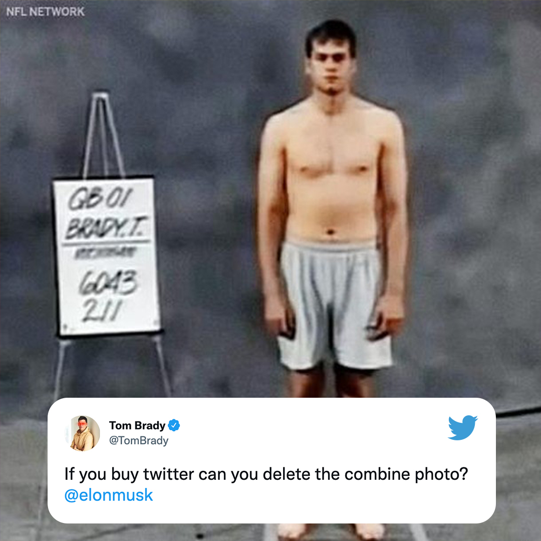Tom Brady just wants his combine photo deleted 😂

(via <a href="/TomBrady/">Tom Brady</a>)