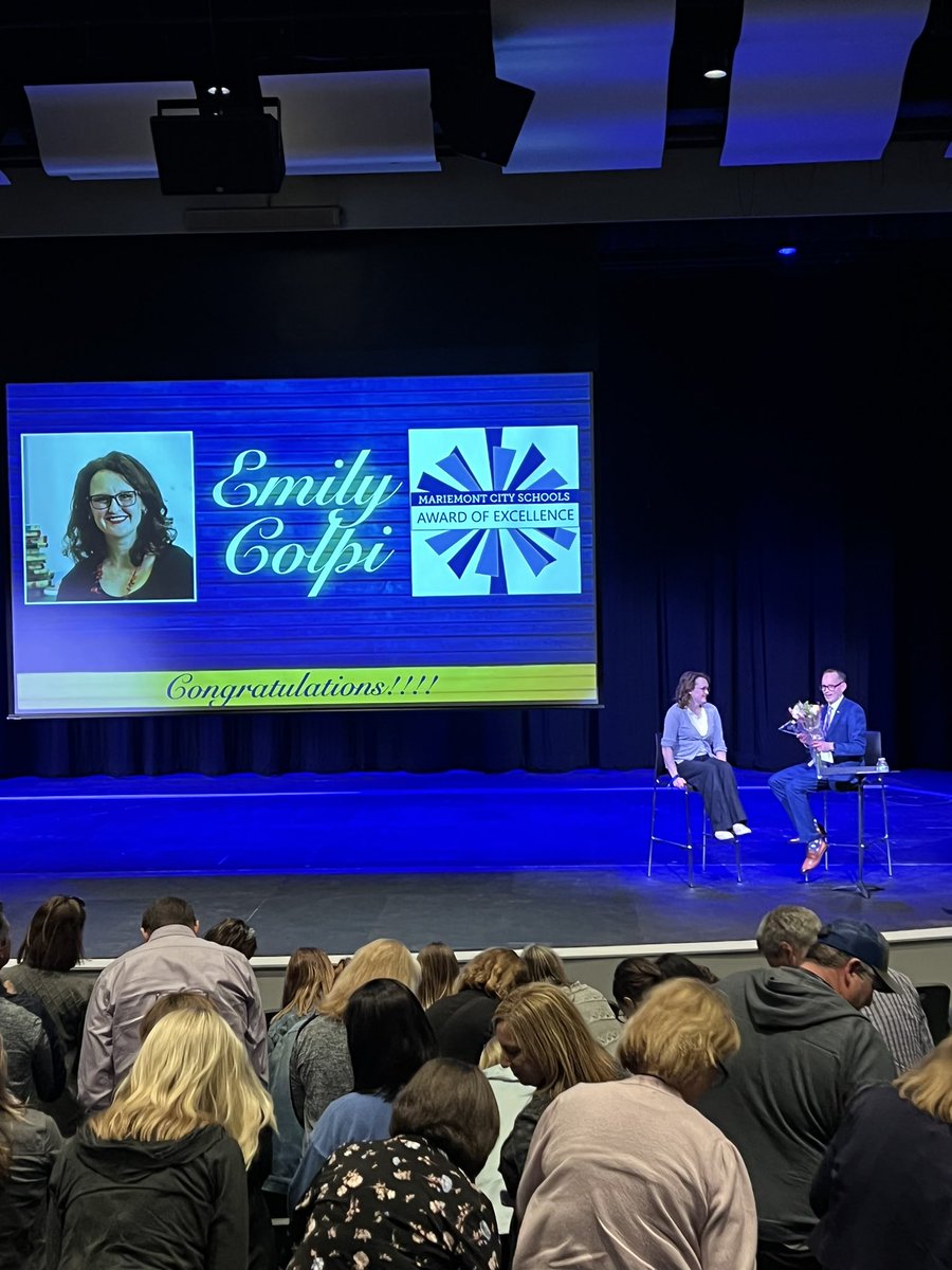 Ashley Eckroth (@mhsmrseckroth) on Twitter photo So proud of <a href="/bookwarrior/">Emily Zauss Colpi</a>. It’s an honor to get to work with her on a regular basis. I admire her authenticity, creativity, and talent. Way to go Mrs. Colpi! #awardofexcellence So proud of <a href="/bookwarrior/">Emily Zauss Colpi</a>. It’s an honor to get to work with her on a regular basis. I admire her authenticity, creativity, and talent. Way to go Mrs. Colpi! #awardofexcellence