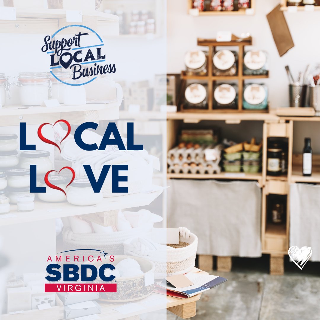 virginiasbdc's tweet image. The only way your local neighborhood shops stay in business is if you shop there. This year spread the love and #shopsmall and #shoplocal all year long. 

#SupportMainStreet #SmallBusiness #LoveLocal