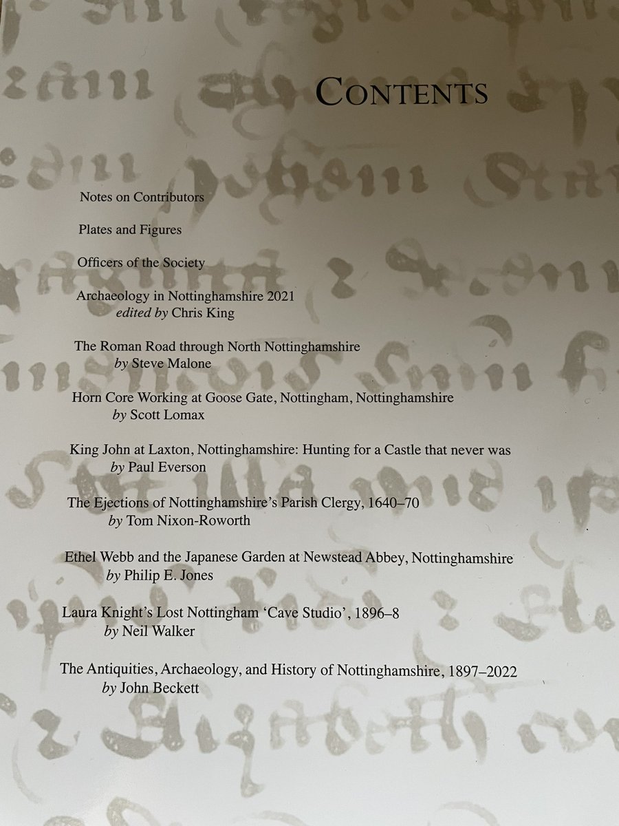 Now’s the time (when isn’t it?) to to think about publishing in <a href="/ThorotonSociety/">Thoroton Society</a> Transactions if you have a history/archaeology of Nottinghamshire article. Get in touch with me or <a href="/Buildingbod/">Chris King</a>. We’re here to help and advise.