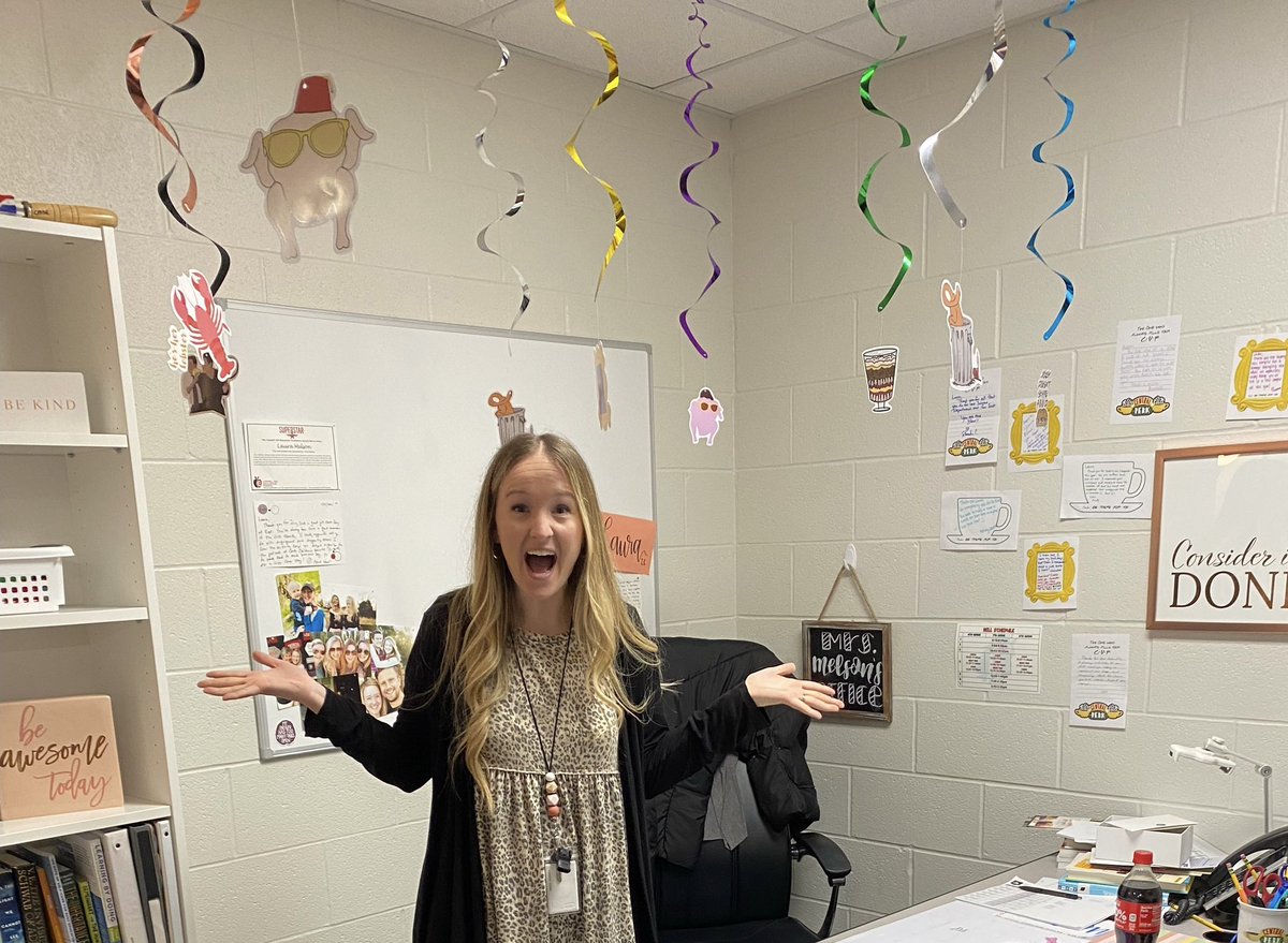 My <a href="/coppelleast/">Coppell Middle School East</a> fam celebrated me BIG today! You talk about making someone’s day — a Friends-themed day with notes, goodies, and treats all day ❤️ THANK YOU THANK YOU THANK YOU! I love my people so much! #EastUnity