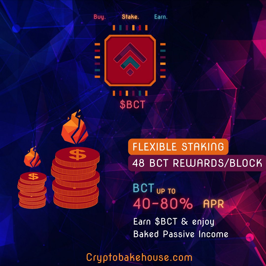 BeanChartToken's tweet photo. Bean Chart $BCT Staking Activities. Enjoy up to 40-80% APR and get $BCT Rewards.💰🚀

➡️ https://t.co/j6co7YrRKJ

JOIN US:

👥: https://t.co/Z1mToEszog
📲: https://t.co/aK59JW2RHc

#BeanChartToken  #Staking  #100xgem #BakedBeansMiner #PassiveIncome #BTC #HODL #BNB

@CryptoKratos_ https://t.co/UEhydGCCf9