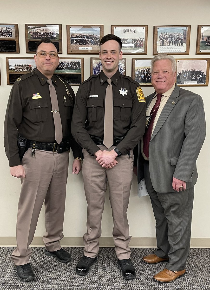 LSOnebraska's tweet photo. #LSOnebraska was proud to attend the Nebraska Law Enforcement Training Center’s graduation for the 210th academy class. We proudly present Deputy Taylor Muirhead Castenada, graduate and Academic Award recipient achieving the highest overall GPA. #BeExceptional #LSO - @LSOtommy https://t.co/WiE6vK3b0u