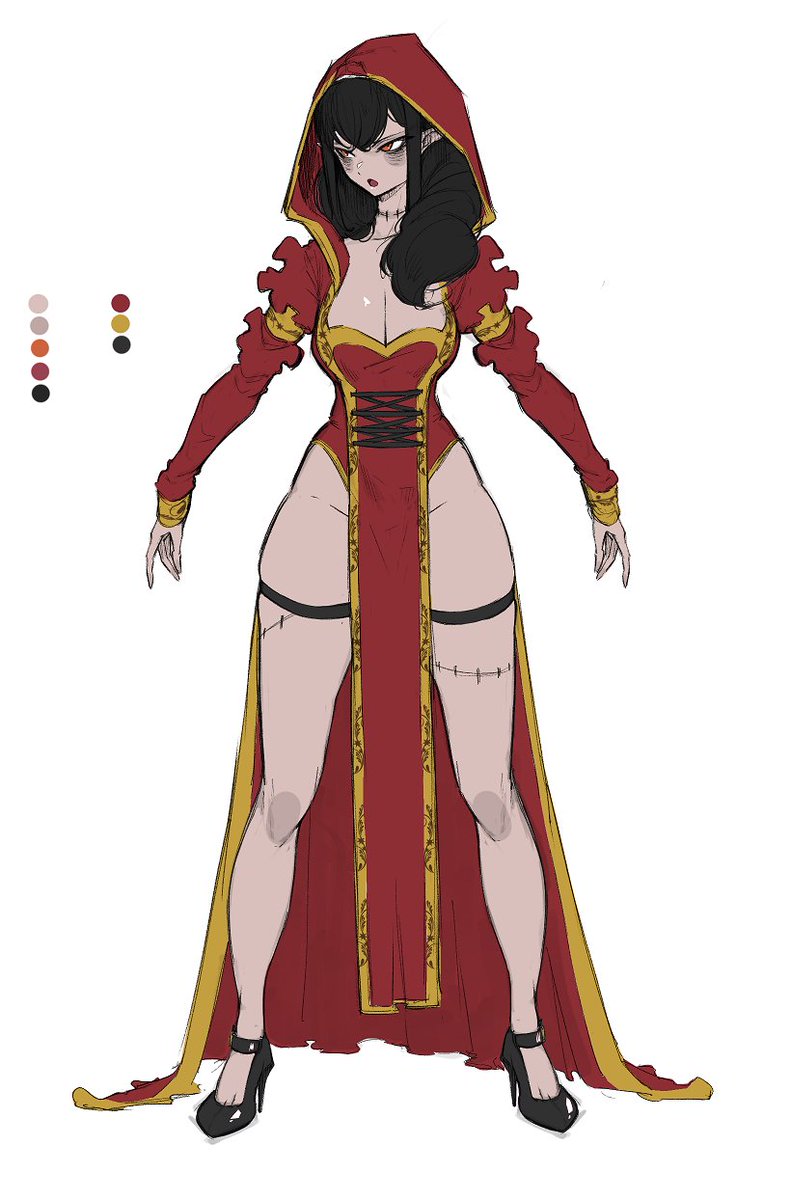 Aeyga_X's tweet photo. character design: her name is Cailin Gan-chan https://t.co/aOXCNXtCyW