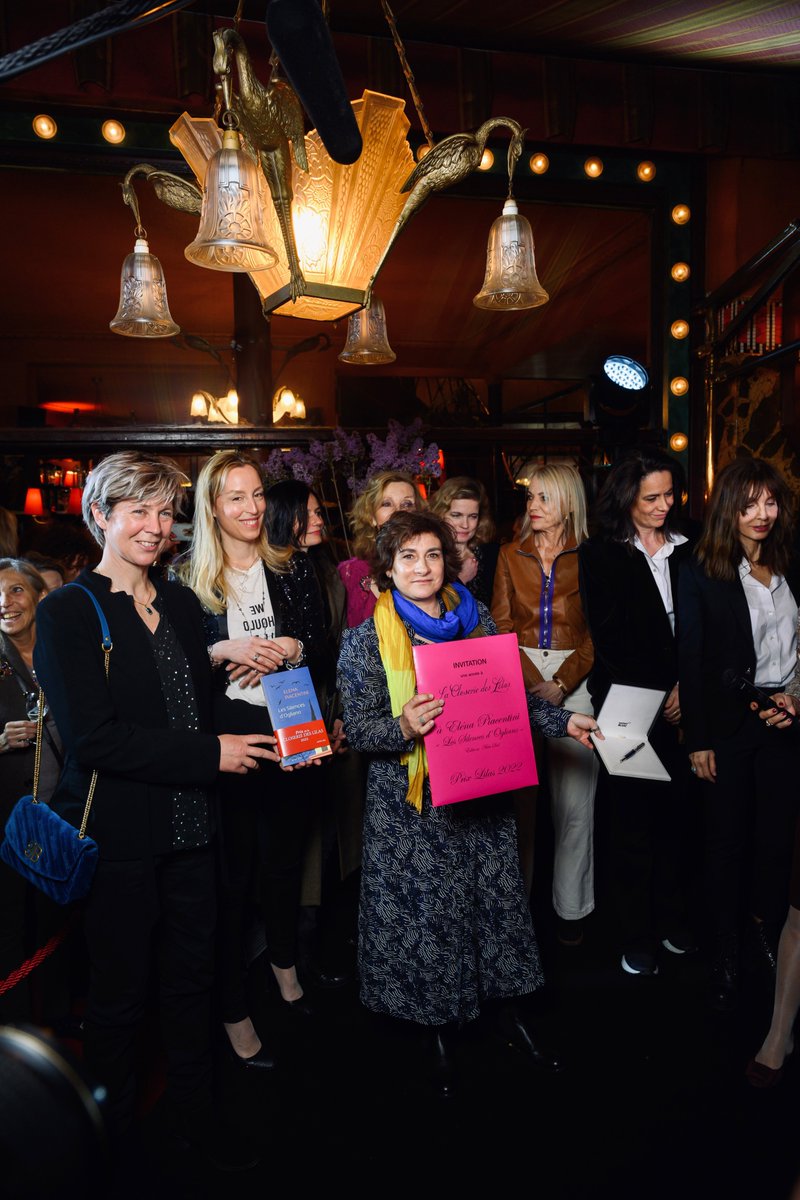 Prixlilas's tweet photo. 📚 Retour en images sur la soirée du #prixLilas2022 et sa remise à @lnapiacentini pour son roman Les Silences d’Ogliano (@ActesSud)

➡️ https://t.co/hGLHDX1MlL

© Jean Picon 
Communication : @MarieJacquierC1 https://t.co/wcfW7LSA6w