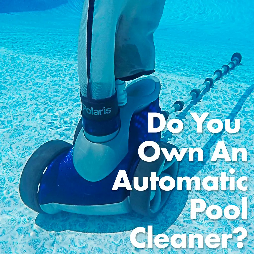 It's 2022, and pool season is coming! Do you have an automatic pool cleaner to make your life easier? 🧐