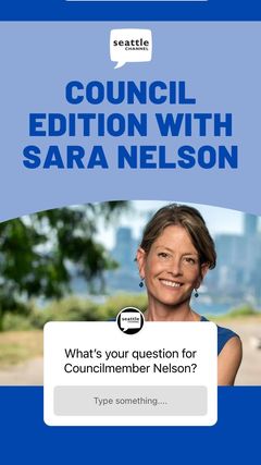 callananseattle's tweet photo. NEED YOUR INPUT: I'm with @CMSaraNelson of @SeattleCouncil tomorrow on @SeattleChannel and I'm here to get your question answered. Send by COB today! @downtownseattle @westseattleblog @FremontChamber @WWConverge @myballard @Roosiehood #CouncilEdition https://t.co/0kwR8g1ole