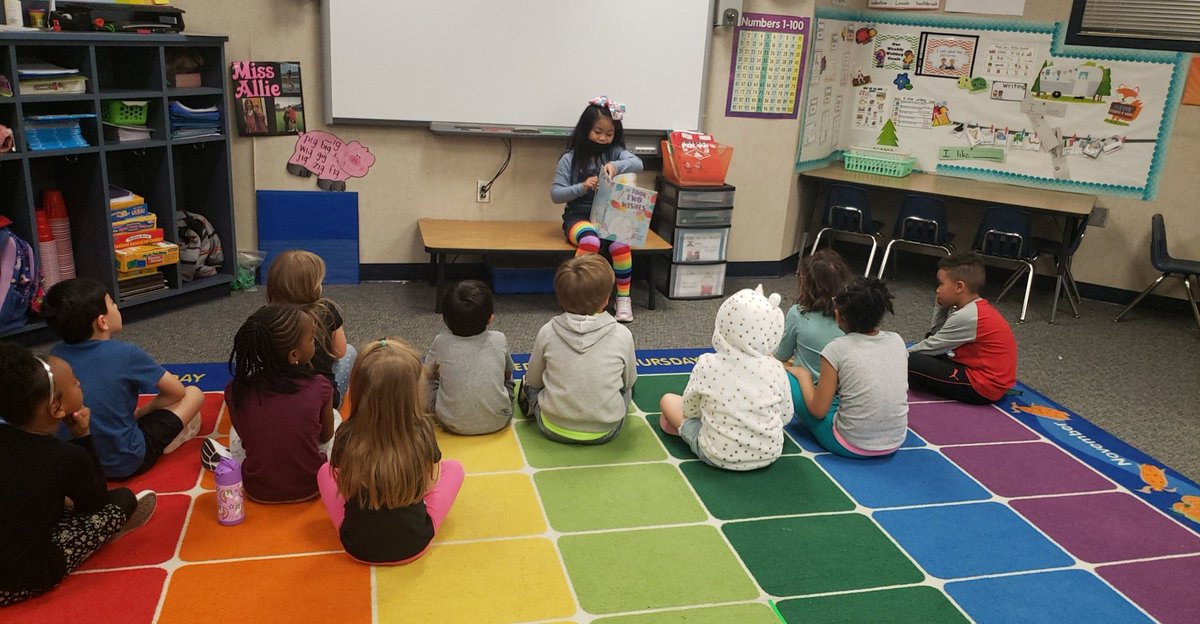 LindoraBiggers's tweet photo. We love mystery readers!! Especially former students who come back to show their reading skills! 😍 @inetradn #minshewcolts1 https://t.co/82e3J8ZDN0