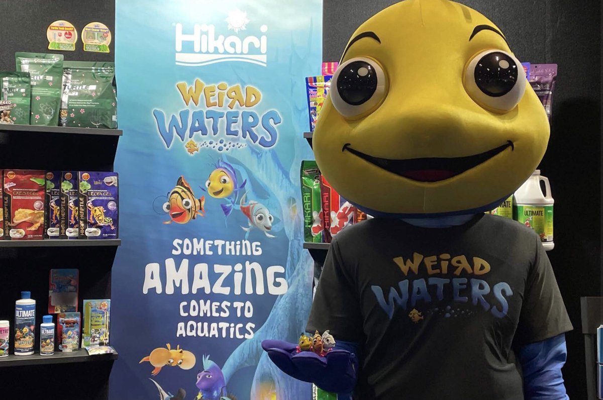 Weird_Waters's tweet image. Look who made their debut at the @GlobalPetExpo in Orlando, FL… BZ!! 🤗

#WeirdWaters #CGAnimation #Animation #Cartoon #NewSeries #TropicalFish #BZ