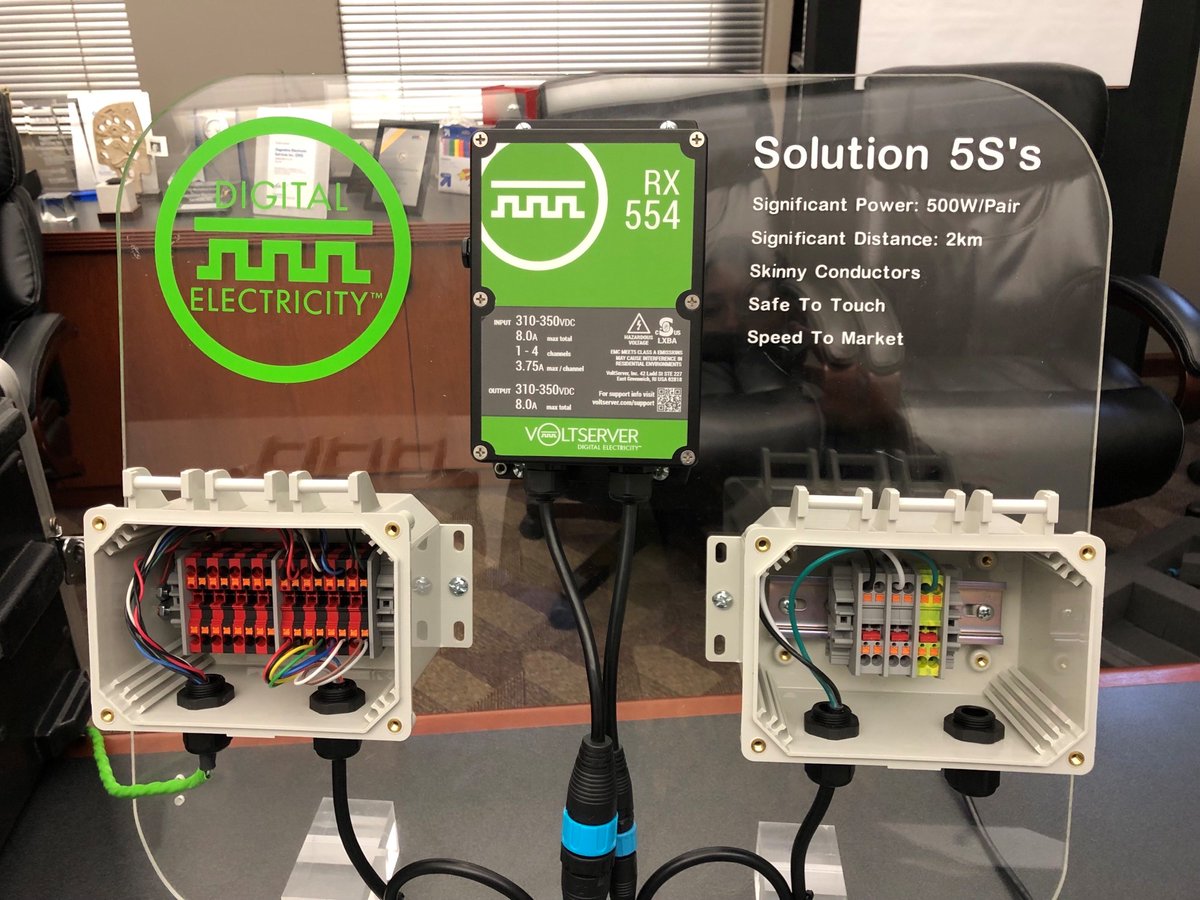Dagostino Electronic Services (@des_electronic) on Twitter photo This is Digital Electricity. It's a power transmission technology by our newest partner <a href="/VoltServer/">VoltServer</a> that allows you to move 2,000W of power, over a mile, using low-voltage cable. Protect an entire building with a single UPS! Learn more at descomm.com/power This is Digital Electricity. It's a power transmission technology by our newest partner <a href="/VoltServer/">VoltServer</a> that allows you to move 2,000W of power, over a mile, using low-voltage cable. Protect an entire building with a single UPS! Learn more at descomm.com/power