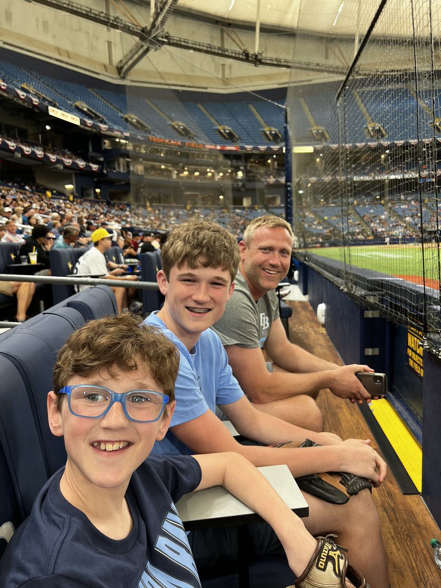 RickyRahne's tweet photo. Unorthodox spring start to the annual baseball tour in Florida! @RaysBaseball lost but did get to see a home run from 757 native Brandon Lowe! #22of30 https://t.co/TzNqp6Rk0U