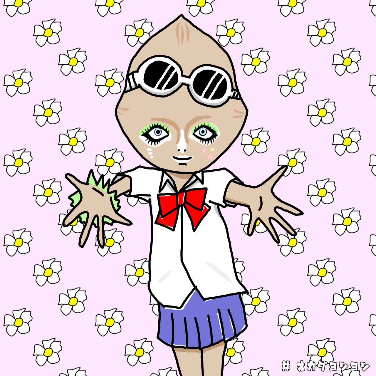 オカダヨシヨシ ギャルキューピーちゃん マヨネーズ キューピーちゃん キューピーマヨネーズ マヨネーズ大好きっ子ギャル ギャルになりたかったキューピーちゃん キューピィー Egg エッグポーズ イラスト オカダヨシヨシ T Co Ii0l8uizfn