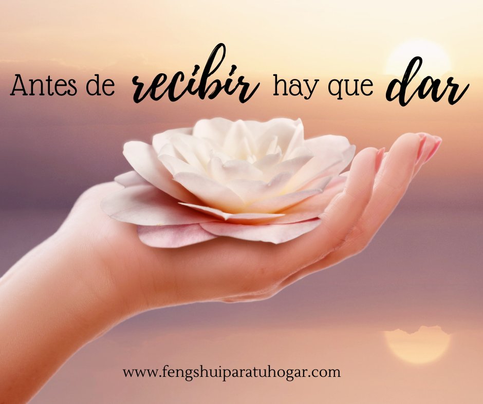 #recibir #dar #fengshuiparatuhogar
facebook.com/Mar%C3%ADa-Alm…