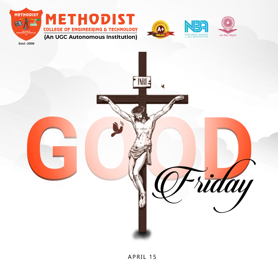 MCETHyderabad's tweet photo. May the faith you have in the Lord bring you peace and happiness. 

Visit us : https://t.co/1gHvCDs4UV

#MCET #GoodFriday #GoodFriday2022 #jesus #goodfriday2022 #lord #god #GreatFriday #BlackFriday #HighFriday #LongFriday #bestcollege #MethodistCollegeOfEngineeringAndTechnology https://t.co/rlj6IzzldJ