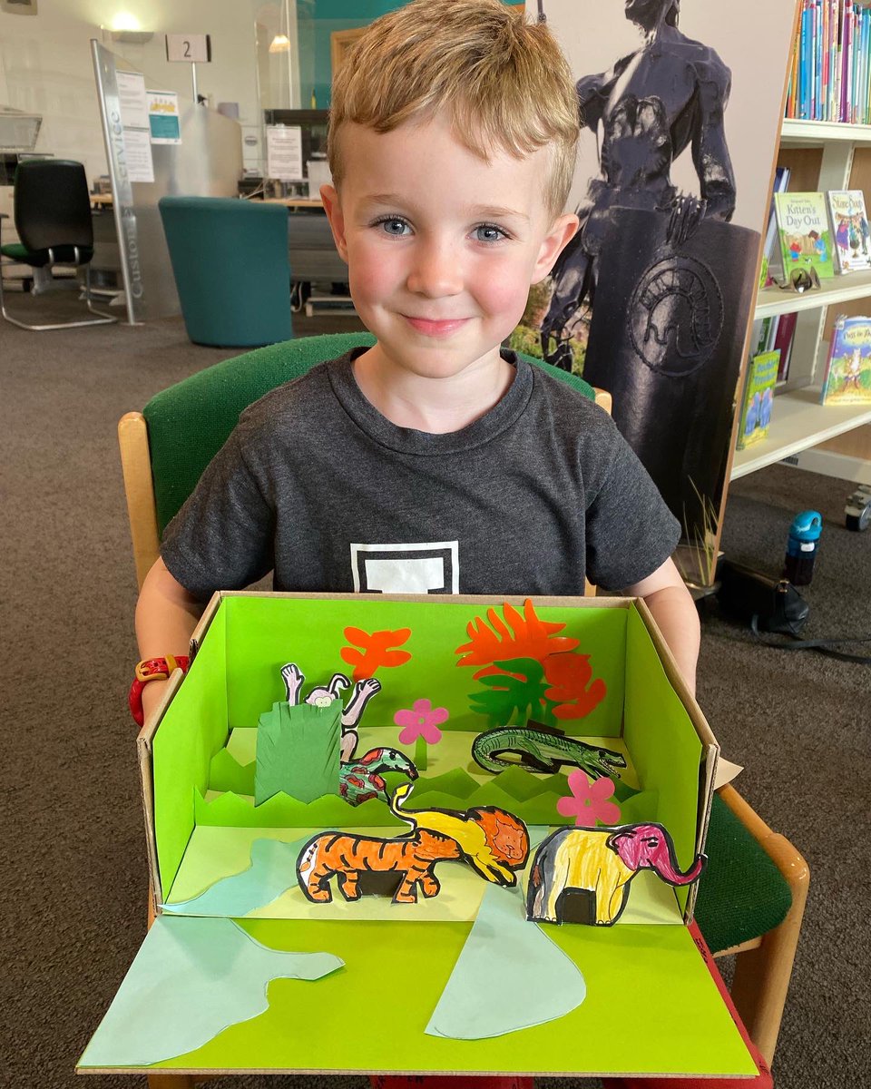 puppetshop's tweet photo. Day 3 - Crafty Thursday creating fabulous fun props to animate the story of ‘Walking through the Jungle’
This event is part of the Reading Pictures Seeing Stories Festival - @ERLibraries
#brough #library #workshop #craftsession #puppets #children #fun
https://t.co/ErU1K0UmK5 https://t.co/eSXhaTQE3e