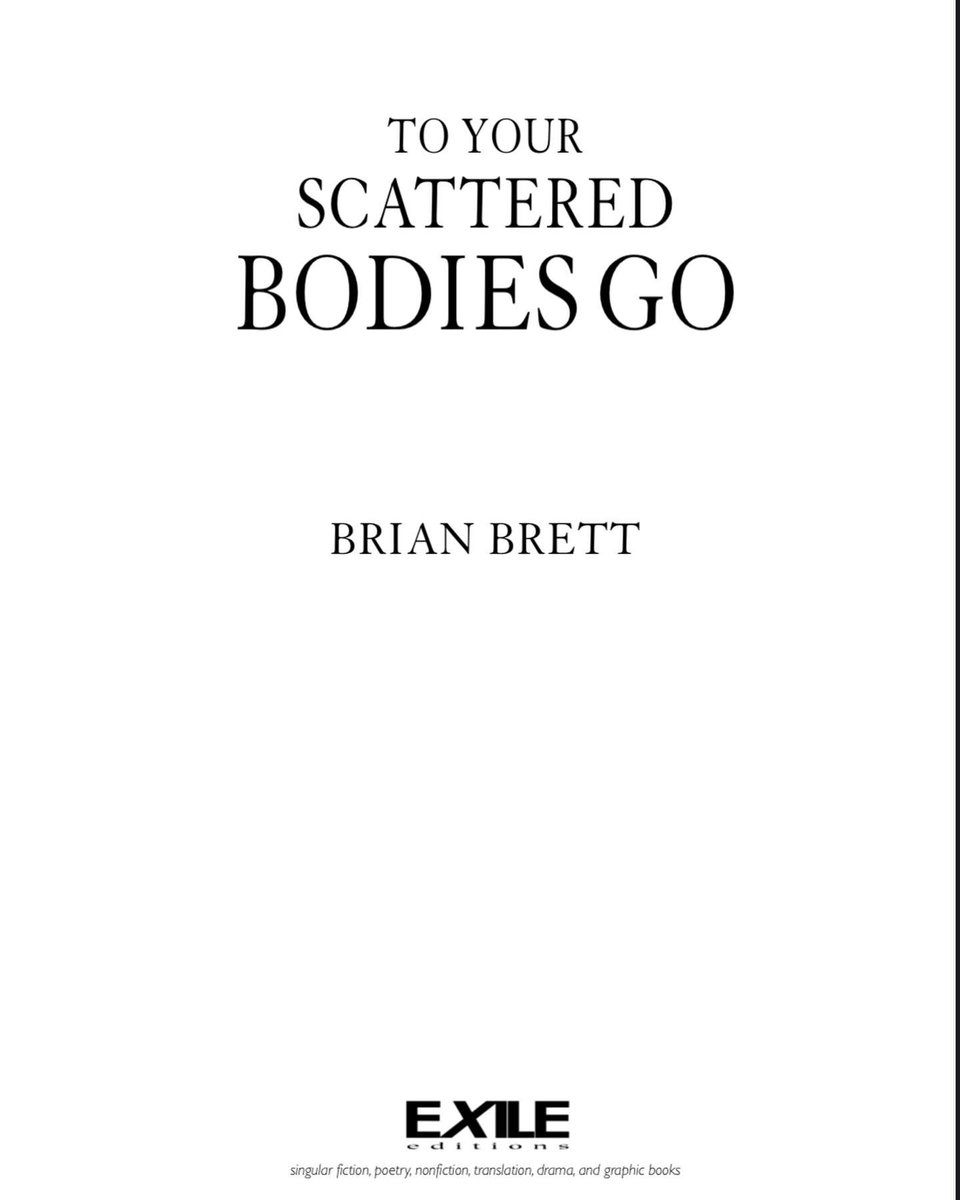 ExileSocial's tweet photo. One final excerpt from award-winning poet Brian Brett’s newest collection. Give it a read!

Full release April 15th 

#poetry #writing #publishing #canada #art https://t.co/6MTvPOFCxi