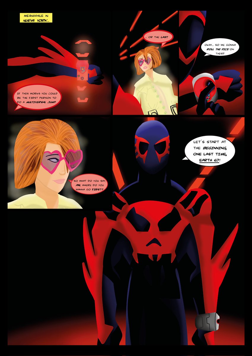 TheMirandao's tweet photo. After the credits roll, what happens #acrossthespiderverse ?
#Spiderverse #Miranha https://t.co/l9TiM2wDLD